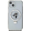 Karl Lagerfeld KLHMP15SHMRSKCH iPhone 15 / 14 / 13 6.1 white/white hardcase Ring Stand Karl&Choupette MagSafe - (KF001809-0)