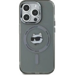 Karl Lagerfeld KLHMP15XHLSCHK iPhone 15 Pro Max 6.7 black/black hardcase IML Metal Choupette Head MagSafe - (KF002417-0)