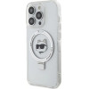 Karl Lagerfeld KLHMP15XHMRSCHH iPhone 15 Pro Max 6.7 white/white hardcase Ring Stand Choupette Head MagSafe - (KF001834-0)