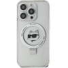 Karl Lagerfeld KLHMP15XHMRSCHH iPhone 15 Pro Max 6.7 white/white hardcase Ring Stand Choupette Head MagSafe - (KF001834-0)
