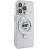 Karl Lagerfeld KLHMP15XHMRSCHH iPhone 15 Pro Max 6.7 white/white hardcase Ring Stand Choupette Head MagSafe - (KF001834-0)