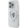 Karl Lagerfeld KLHMP15XHMRSKCH iPhone 15 Pro Max 6.7 white/white hardcase Ring Stand Karl&Choupette MagSafe - (KF001812-0)