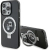 Karl Lagerfeld KLHMP15XHMRSKCK iPhone 15 Pro Max 6.7 black/black hardcase Ring Stand Karl&Choupette MagSafe - (KF001804-0)