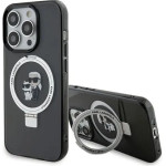Karl Lagerfeld KLHMP15XHMRSKCK iPhone 15 Pro Max 6.7 black/black hardcase Ring Stand Karl&Choupette MagSafe - (KF001804-0)