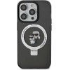 Karl Lagerfeld KLHMP15XHMRSKCK iPhone 15 Pro Max 6.7 black/black hardcase Ring Stand Karl&Choupette MagSafe - (KF001804-0)