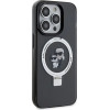 Karl Lagerfeld KLHMP15XHMRSKCK iPhone 15 Pro Max 6.7 black/black hardcase Ring Stand Karl&Choupette MagSafe - (KF001804-0)