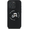 Karl Lagerfeld KLHMP16XSKCHTCK iPhone 16 Pro Max 6.9 black/black hardcase Silicone Karl&Choupette Heads MagSafe - (KF002447-0)