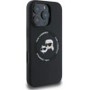 Karl Lagerfeld KLHMP16XSKCHTCK iPhone 16 Pro Max 6.9 black/black hardcase Silicone Karl&Choupette Heads MagSafe - (KF002447-0)