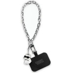Karl Lagerfeld KLUCHCSKPK Universal Universal Hand Strap Choupette case - silver - (KF001697-0)