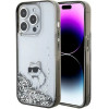 Karl Lagerfeld Liquid Glitter Choupette case for iPhone 15 Pro Max - transparent - (KF001777-0)