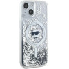 Karl Lagerfeld Liquid Glitter Choupette Head MagSafe case for iPhone 13 - transparent - (KF002108-0)