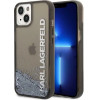 Karl Lagerfeld Liquid Glitter Elong case for iPhone 14 Plus - black - (KF001218-0)