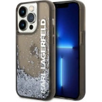 Karl Lagerfeld Liquid Glitter Elong case for iPhone 14 Pro - black - (KF001219-0)