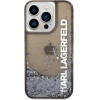 Karl Lagerfeld Liquid Glitter Elong case for iPhone 14 Pro - black - (KF001219-0)