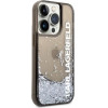 Karl Lagerfeld Liquid Glitter Elong case for iPhone 14 Pro - black - (KF001219-0)