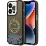 Karl Lagerfeld Liquid Glitter RSG case for iPhone 14 Pro - black - (KF001215-0)