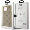 Karl Lagerfeld Magsafe Karl Head iPhone 15 Case - Beige - (KF002195-0)