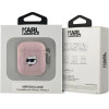 Karl Lagerfeld Monogram Choupette Head case for AirPods 1 / 2 - pink - (KF002150-0)