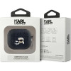 Karl Lagerfeld Monogram Karl & Choupette Head case for AirPods 3 - black - (KF002139-0)