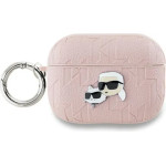 Karl Lagerfeld Monogram Karl & Choupette Head case for AirPods Pro 2 - pink - (KF002149-0)