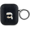 Karl Lagerfeld Monogram Karl Head case for AirPods 1 / 2 - black - (KF002144-0)