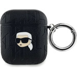 Karl Lagerfeld Monogram Karl Head case for AirPods 1 / 2 - black - (KF002144-0)