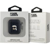 Karl Lagerfeld Monogram Karl Head case for AirPods 1 / 2 - black - (KF002144-0)