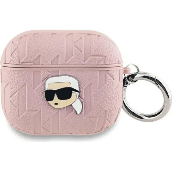 Karl Lagerfeld Monogram Karl Head case for AirPods 3 - pink - (KF002153-0)