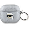 Karl Lagerfeld Monogram Karl Head case for AirPods 4 - silver - (KF002539-0)