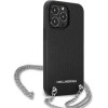 Karl Lagerfeld Monogram Plaque Case for iPhone 13 Pro / 13 6.1 - Blackx - (KF001037-0)