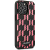 Karl Lagerfeld Monogram Plaque iPhone 13 Pro / 13 6.1 Case - Pink - (KF001021-0)