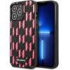 Karl Lagerfeld Monogram Plaque iPhone 13 Pro Max 6.7 Case - Pink - (KF001022-0)