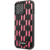 Karl Lagerfeld Monogram Plaque iPhone 13 Pro Max 6.7 Case - Pink - (KF001022-0)