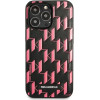 Karl Lagerfeld Monogram Plaque iPhone 13 Pro Max 6.7 Case - Pink - (KF001022-0)