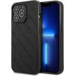 Karl Lagerfeld Perforated Allover Case for iPhone 13 Pro / 13 6.1 - Black - (KF001025-0)