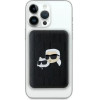 Karl Lagerfeld Powerbank inductive KLPB5FPGKSKCHK 16W 5000mAh black/black Karl&Choupette Head Pin MagSafe - (KF002166-0)
