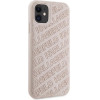 Karl Lagerfeld Quilted K Pattern case for iPhone 11 / Xr - pink - (KF001896-0)