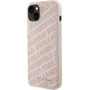 Karl Lagerfeld Quilted K Pattern case for iPhone 15 Plus / 14 Plus - pink - (KF001861-0)