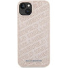 Karl Lagerfeld Quilted K Pattern case for iPhone 15 Plus / 14 Plus - pink - (KF001861-0)