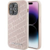 Karl Lagerfeld Quilted K Pattern case for iPhone 15 Pro Max - pink - (KF001863-0)