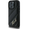 Karl Lagerfeld Quilted Signature iPhone 16 Pro Case - Black - (KF002241-0)