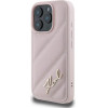 Karl Lagerfeld Quilted Signature iPhone 16 Pro Case - Pink - (KF002244-0)