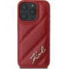 Karl Lagerfeld Quilted Signature iPhone 16 Pro Case - Red - (KF002366-0)