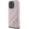 Karl Lagerfeld Quilted Signature iPhone 16 Pro Max Case - Pink - (KF002245-0)