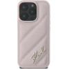 Karl Lagerfeld Quilted Signature iPhone 16 Pro Max Case - Pink - (KF002245-0)