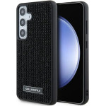 Karl Lagerfeld Rhinestone Metal Logo case for Samsung Galaxy S24 - black - (KF001963-0)
