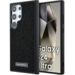 Karl Lagerfeld Rhinestone Metal Logo case for Samsung Galaxy S24 Ultra - black - (KF001965-0)