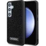 Karl Lagerfeld Rhinestone Metal Logo case for Samsung Galaxy S24+ - black - (KF001964-0)