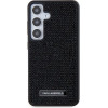 Karl Lagerfeld Rhinestone Metal Logo case for Samsung Galaxy S24+ - black - (KF001964-0)