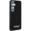 Karl Lagerfeld Rhinestone Metal Logo case for Samsung Galaxy S24+ - black - (KF001964-0)
